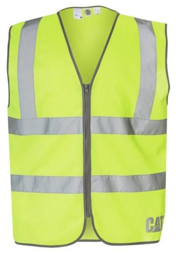 CAT Biztonsági mellény 1320025 HI-VIS sárga XL/2XL