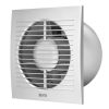 E-EXTRA Elszívó ventilátor EE125TS, ezüst, időzítő, NA125mm, 150m3/h, négyzet alakú