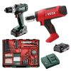 Gépszett, VIRAX VIPER® M2X présgép + METABO BS 18 L SET akkus fúró-csavarbehajtó (2x18V/2,0Ah)